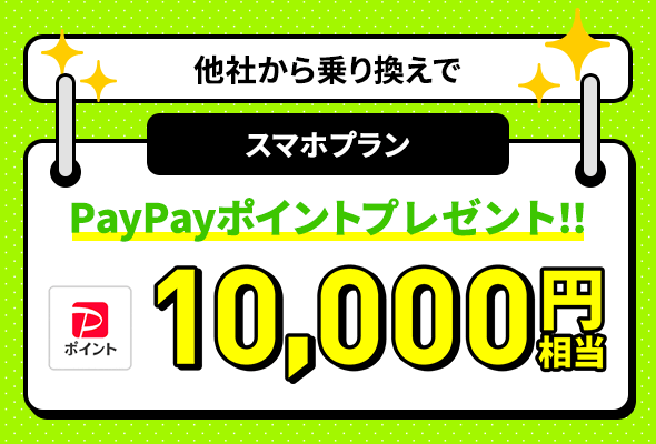 PayPayポイントプレゼント